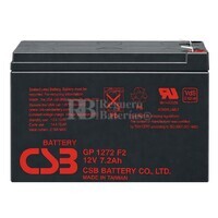Bater�a CSB GP1272 F2 | 12 Voltios 7,2 Amperios AGM